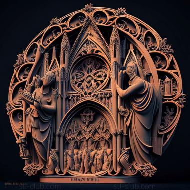 3D model notre dame (STL)